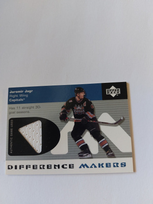 02-03 Upper Deck Difference Makers Jerseys #JJ Jaromir Jagr