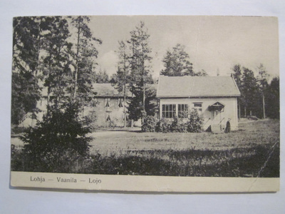 VANHA Postikortti Lohja Vaanila 1900-luku