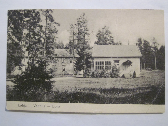 VANHA Postikortti Lohja Vaanila 1900-luku