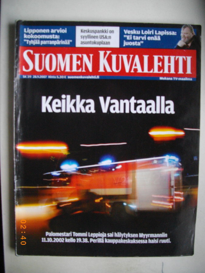 Suomen Kuvalehti Nro 39/2007 (26.10)