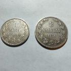 1 ja 2 Mk kolikot v 1874 - pikkukuva 2