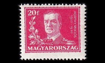 Unkari 460 * Horthyn hallitus 10v 20 f (1930)