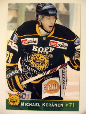 Michael Keränen Ilves teamset kortti