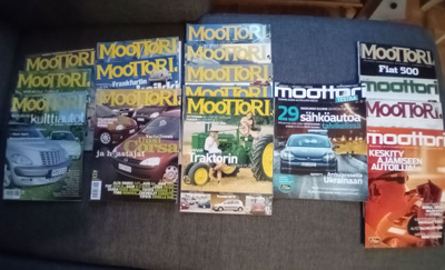 Moottori lehtiä 16 kpl