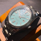 AKNIGHT miesten rannekello – Tiffany Blue / turkoosi – 5 ATM - pikkukuva 2