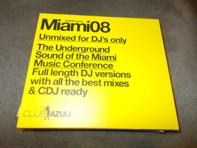 2 - CD AZULI PRESENTS MIAMI 08