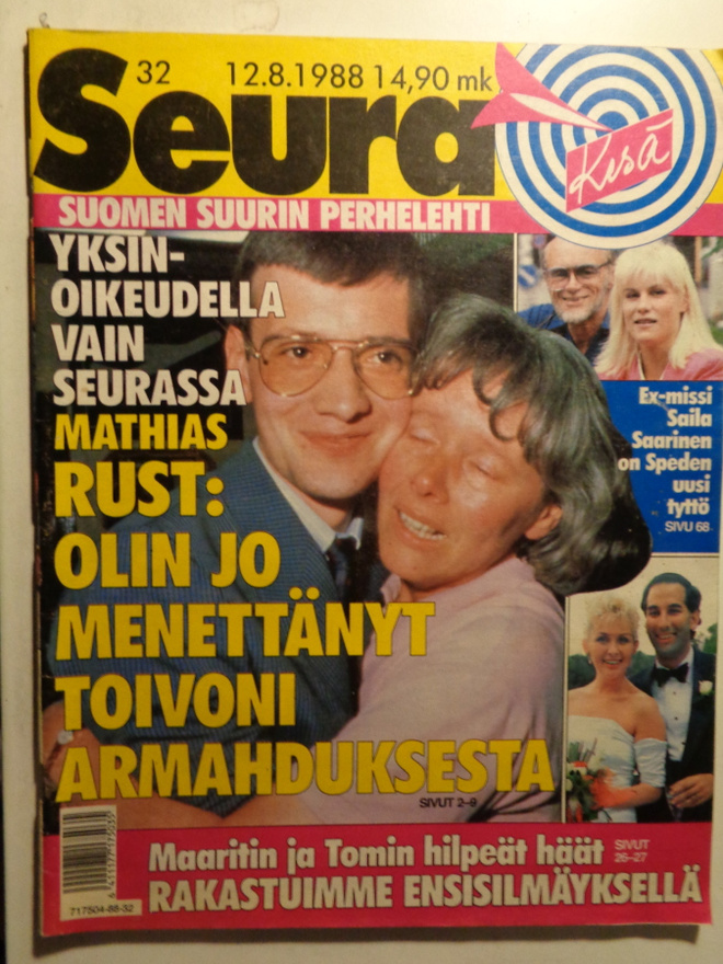 Seura lehti Nro 32/1988 (26.10)