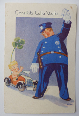 Arnold Tilgmann, liikennepoliisi ja pikku auto