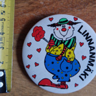 Linnanmäki vintage rintamerkki 1970-1980-luvulta - pikkukuva 1