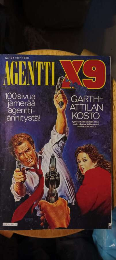 Nippu vanhoja Agentti X9 sarjakuvalehtiä 6 kpl
