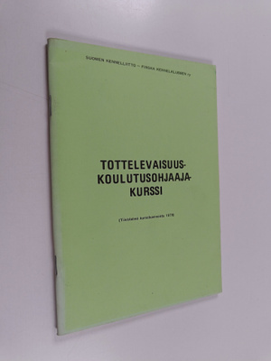 Tottelevaisuuskoulutusohjaajakurssi