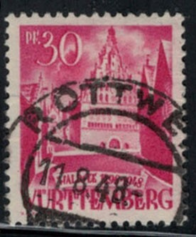 Saksa - Württemberg Mi 23 o