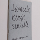 Pentti Harjumaa : Lumesta kirje sinulle - pikkukuva 1