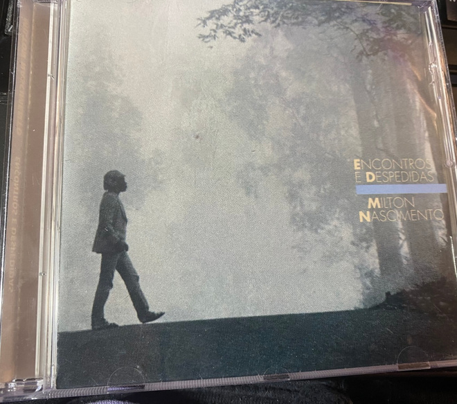 Milton Nascimento: Encontros e despidadas cd Brasilia