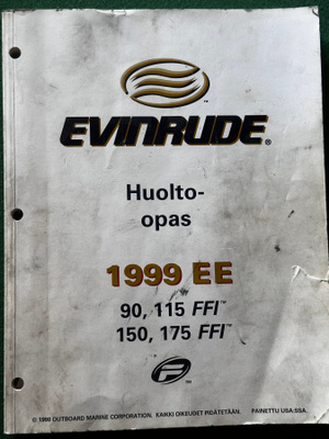 Evinrude suomenkielinen korjauskirja