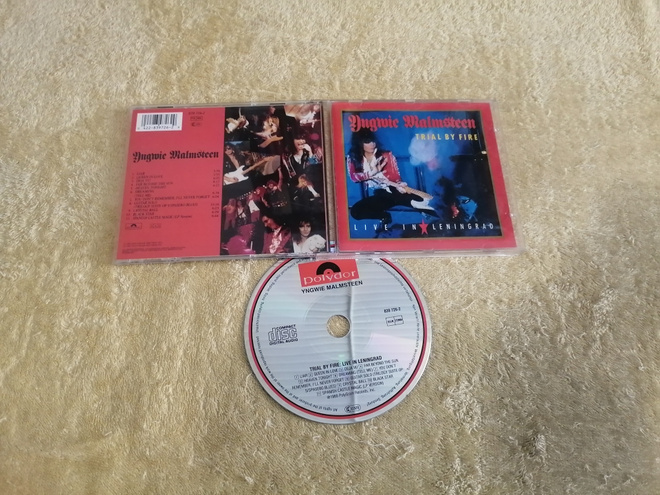 YNGWIE MALMSTEEN - Trial By Fire: Live In Leningrad CD
