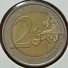 Suomi 2009 2€ vuosiluvussa 2 ja 9 pieni valu vika - pikkukuva 1