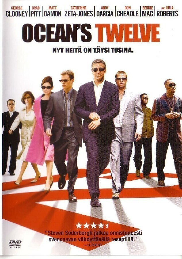 dvd, Ocean's Twelve [toiminta, jännitys]