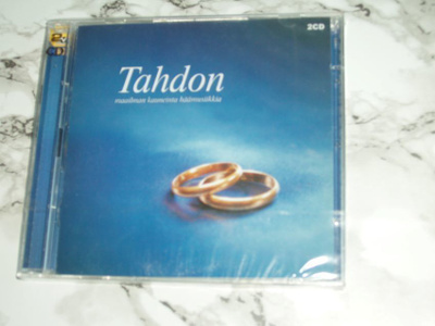 2 X CD Tahdon Maailman Kauneinta Häämusiikkia (Uusi)