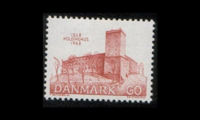 Tanska 468 ** Koldinghusin linna 700v (1968)