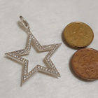 Suuri THOMAS SABO Hopea - Star charms-tähtiriipus - pikkukuva 1