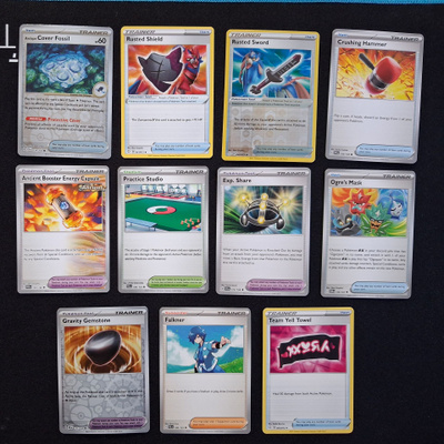 Pokemon trainer kortit 11kpl (#12)