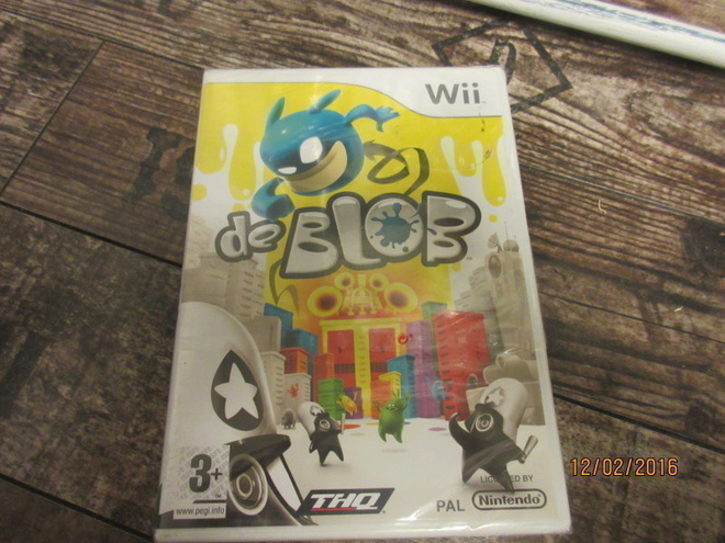 Wii de Blob NIB *UUSI*