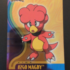 Magby foil Pokemon Topps Johto - pikkukuva 1
