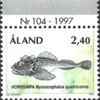 Åland 1997 Yleismerkit 2,40 mk välilöpari numero ** LaPe 125 - pikkukuva 1