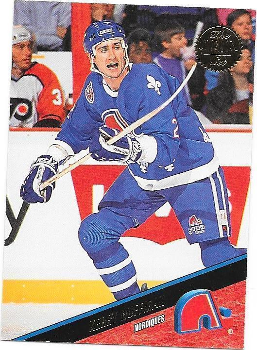 1993-94 LEAF #291 Kerry Huffman Quebec Nordiques