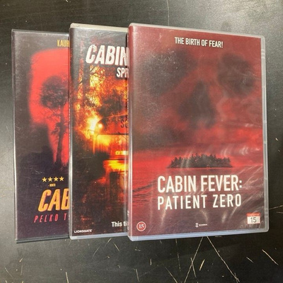 Cabin Fever 1-3 3DVD