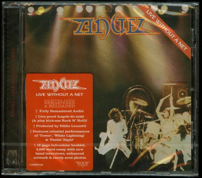 ANGEL Live Without A Net CD (uusi, muoveissa)