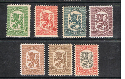 1918  Vaasa 5pen-1mk (7)  ++