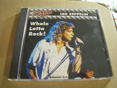 Led Zeppelin Whole lotta rock! Cd soittamaton italia 1992