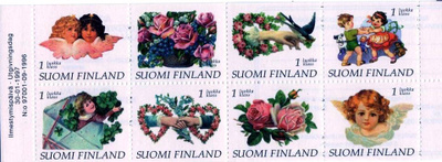 postimerkki ** Ikimerkki 8 kpl - erilaisia