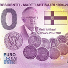*MEMORY-EURO*2021*MARTTI AHTISAARI*SUOMEN PRESIDENTTI* - pikkukuva 1