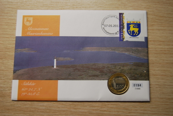 5€ 2013 Ahvenanmaa, Sälskärin majakka