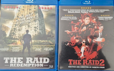 The Raid 1-2 -Blu-Ray