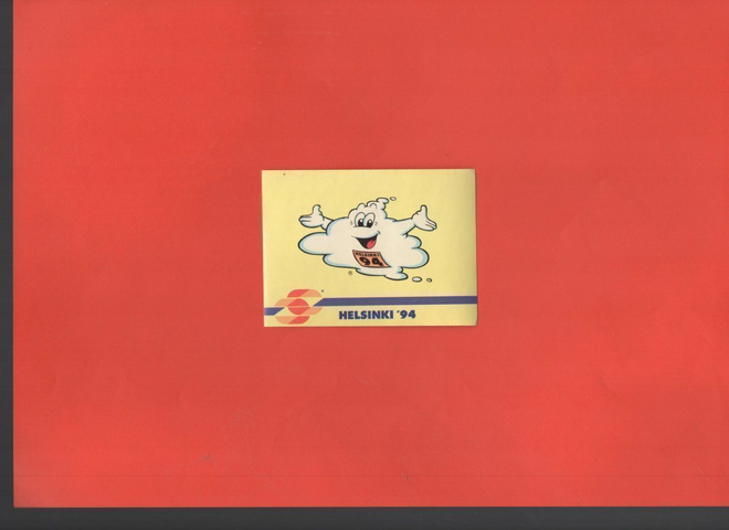 Purkkakuva HELSINKI'94 Purukumikuva