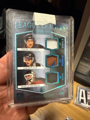 2017 ITG Suoerlative Selänne Jagr Brodeur