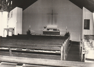 KIRKKOKORTTI - LOHJA - VIVAMON KIRKKO - SISÄKUVA