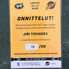 JIRI TICHACEK BLUELINE RARE SIGNATURE /20 KÄRPÄT - pikkukuva 2