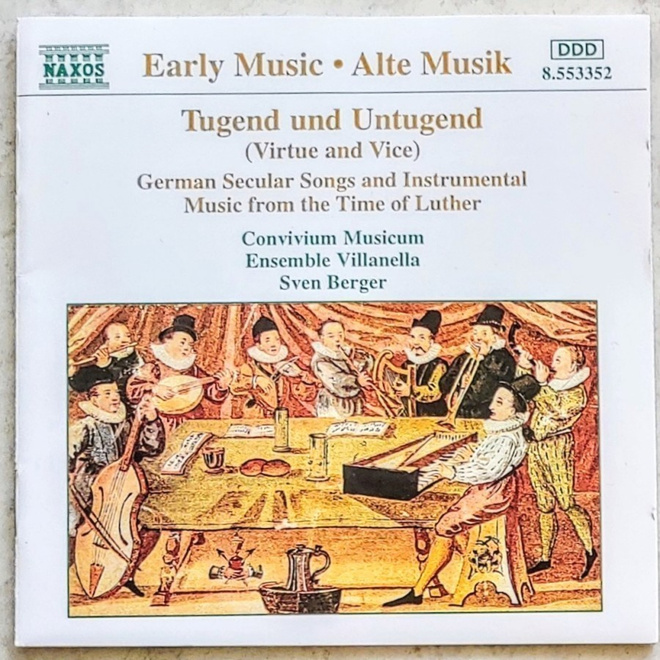 TUGEND UND UNTUGEND – Naxos EU CD 1995 - Virtue And Vice
