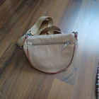 Myydään  naisten nailon laukku beige - pikkukuva 3