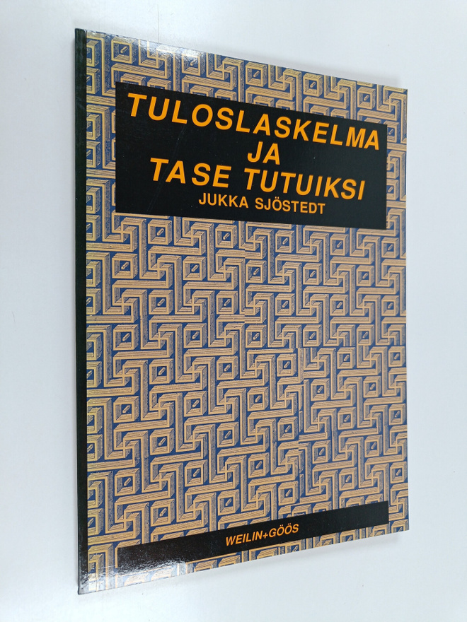 Jukka Sjöstedt : Tuloslaskelma ja tase tutuiksi