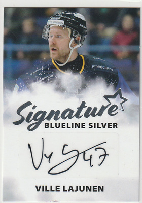 Ville Lajunen Kiekko-Espoo Signature Blueline 2024-25
