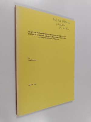 Stig Sundberg : Function and dimensions of the cardioresp...