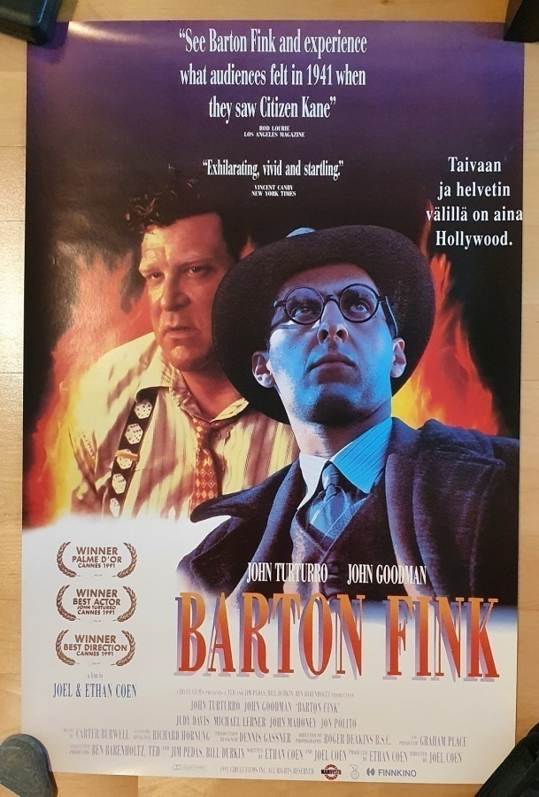 Barton Fink – elokuvan juliste (39 x 60 cm)