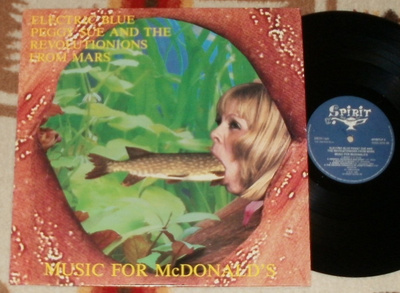 ELECTRIC BLUE PEGGY SUE & THE RFM~ Music For McDonald's ~ LP