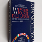 The new international Webster's pocket dictionary of the ... - pikkukuva 1
